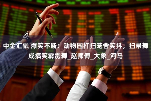 中金汇融 爆笑不断：动物园打扫笼舍笑抖，扫帚舞成搞笑霹雳舞_赵师傅_大象_河马